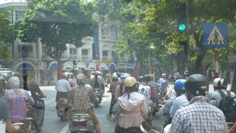 Travels - Traffic in Hanoi